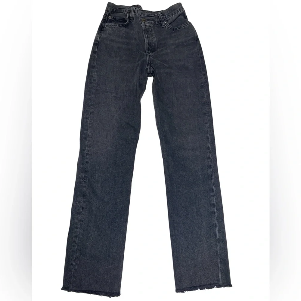 Agolde Criss Cross Straight Jeans